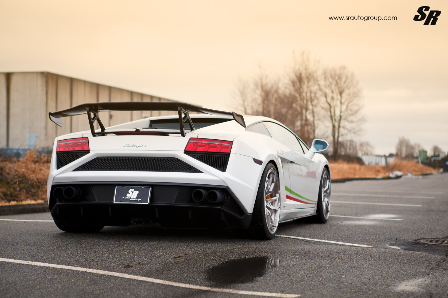 White Gallardo LP5604 Stuns With PUR Wheels GTspirit