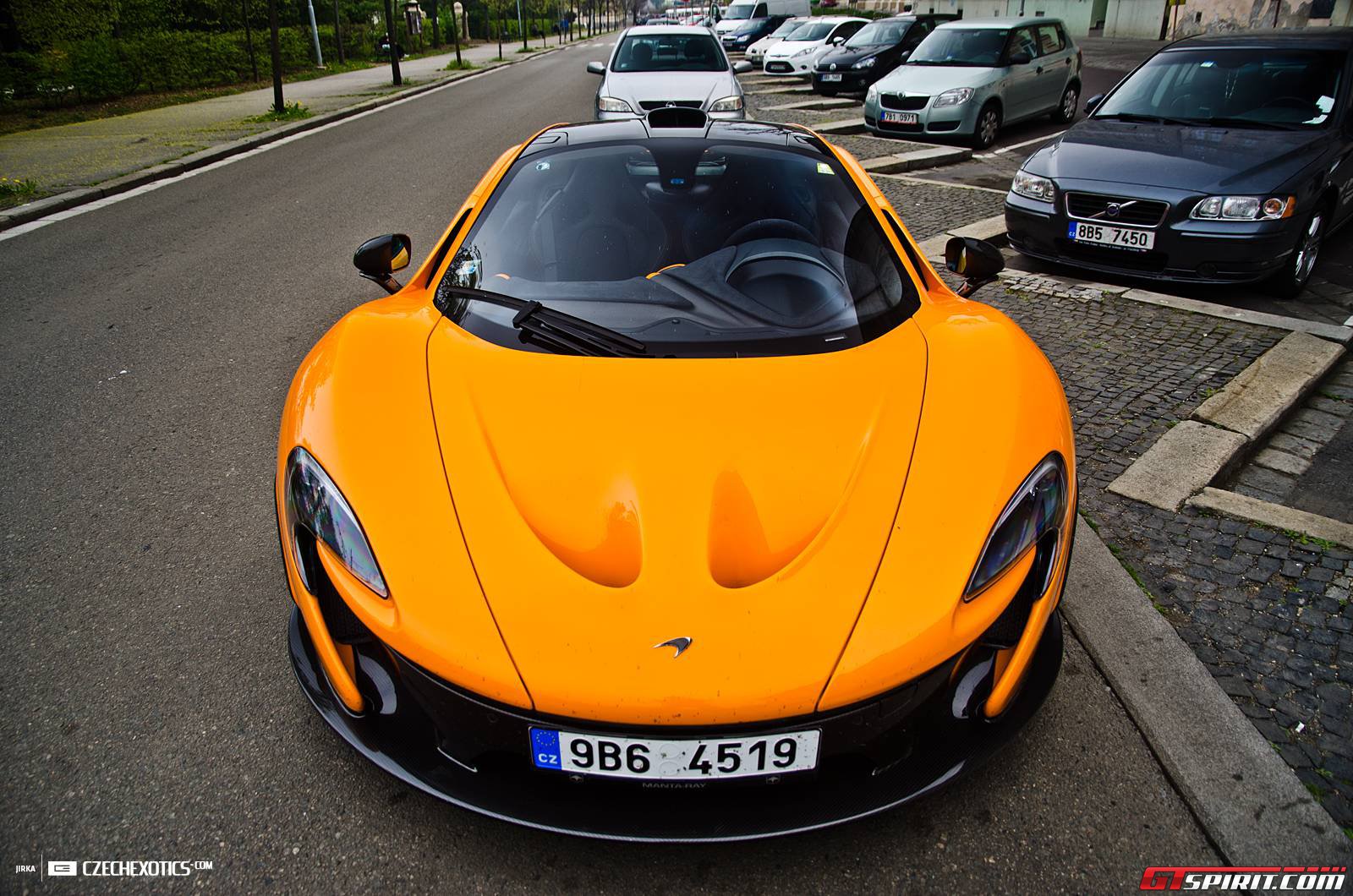 Orange McLaren P1 from Czech Republic GTspirit