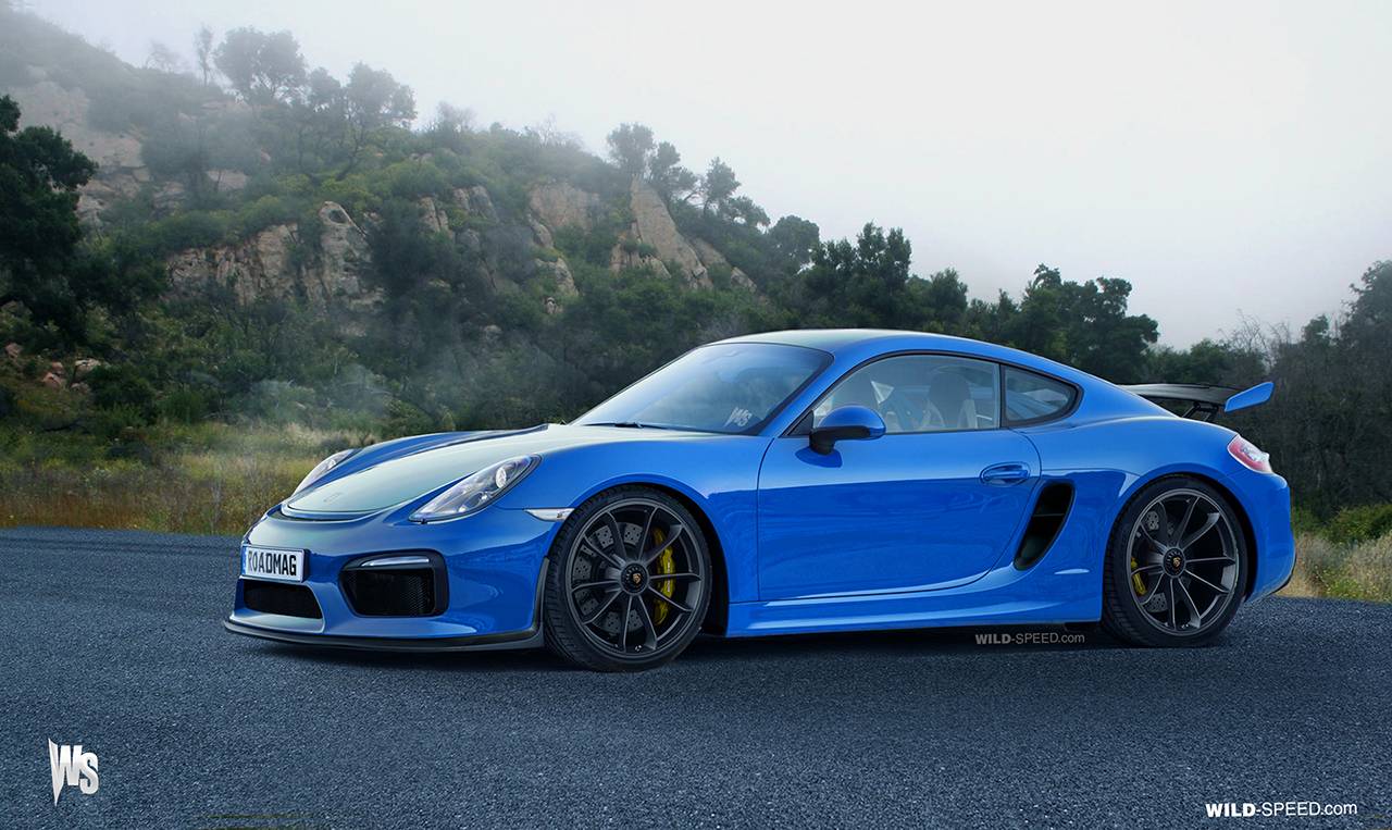 Porsche Cayman GT4 Expertly Rendered GTspirit