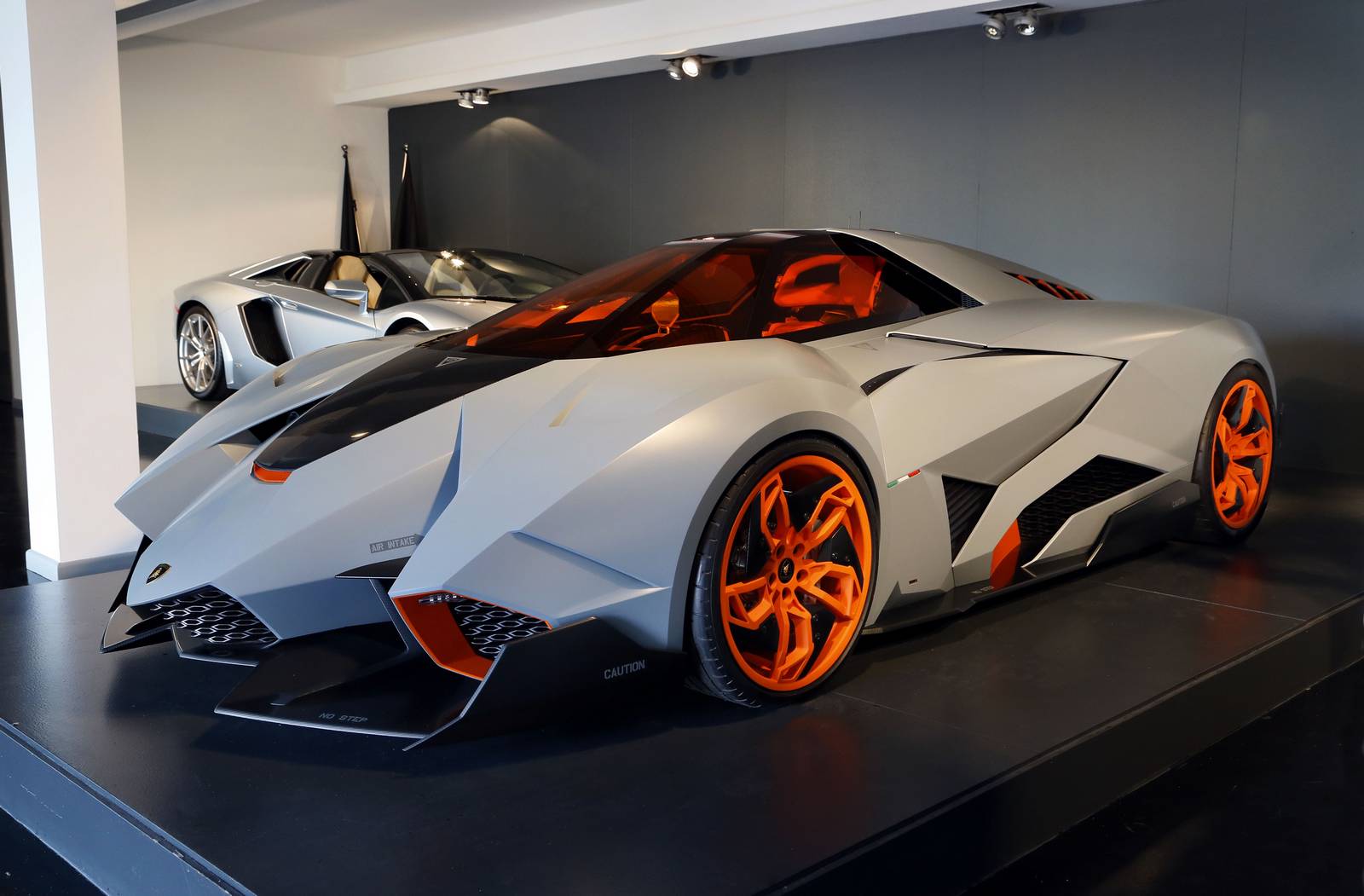 Lamborghini Egoista Goes on Permanent Display at Lamborghini HQ - GTspirit