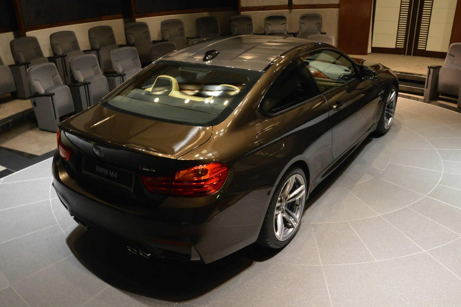 BMW m4 Brown Topaz Metallic