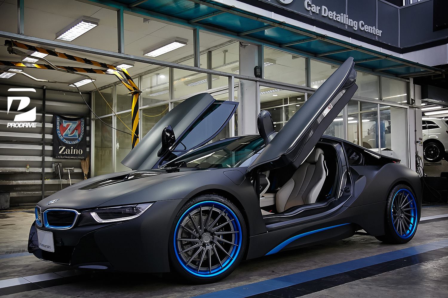 Bmw i8 блэк раша