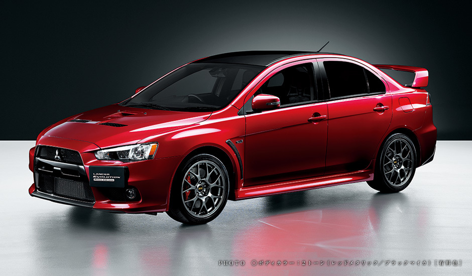 Official 2016 Mitsubishi Lancer Evolution X Final Edition GTspirit