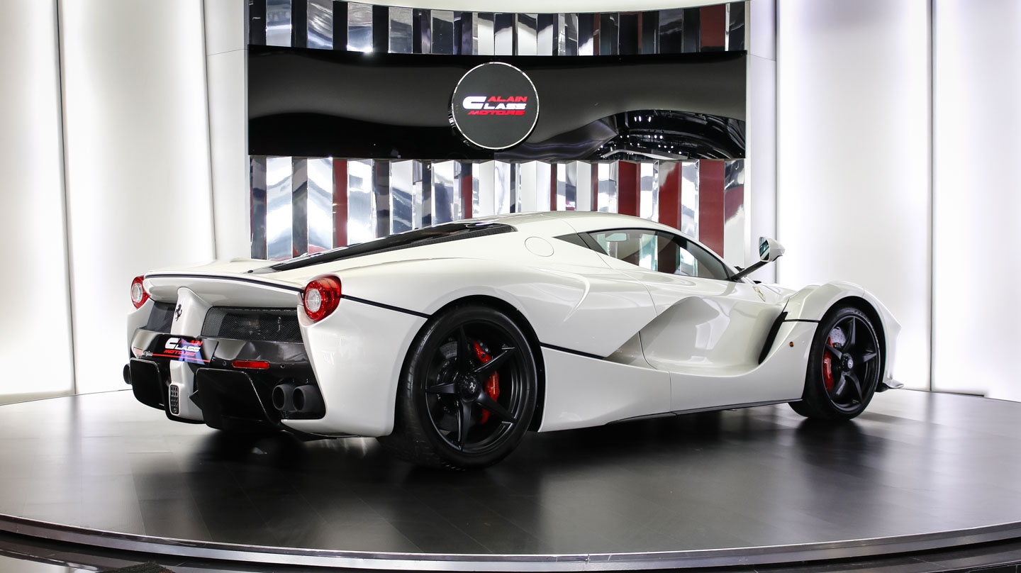 Special White Ferrari LaFerrari For Sale in Dubai - GTspirit