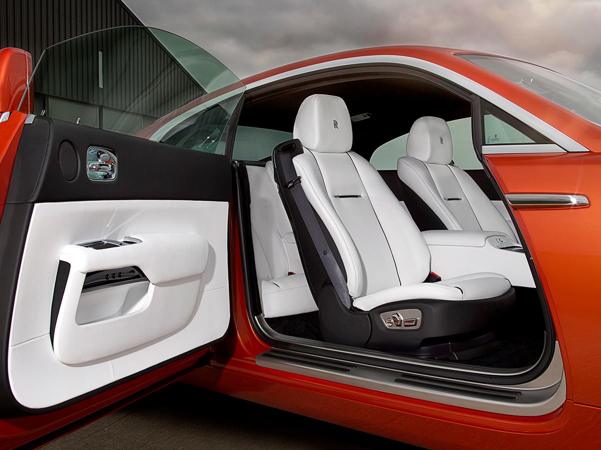 Bespoke Orange Metallic RollsRoyce Wraith Revealed GTspirit