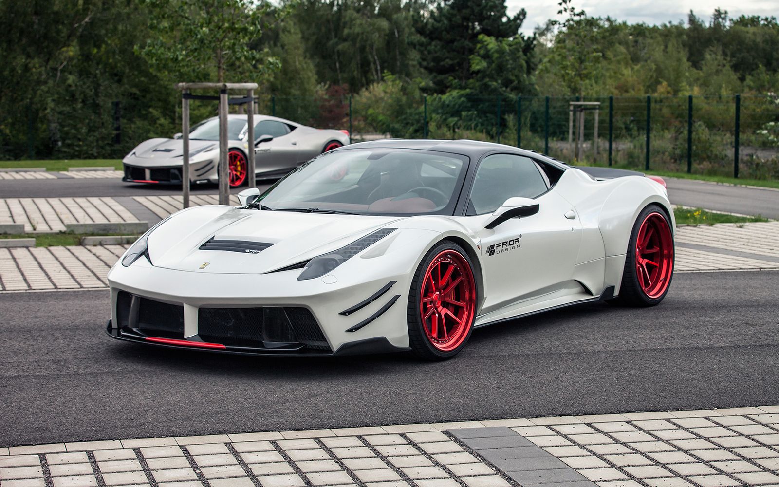 Prior Design Reveals New White Ferrari 458 Italia GTspirit