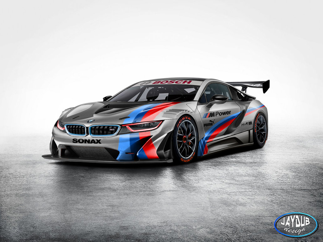 bmw i8 gt3 rendered looks absolutely vicious 99831_1