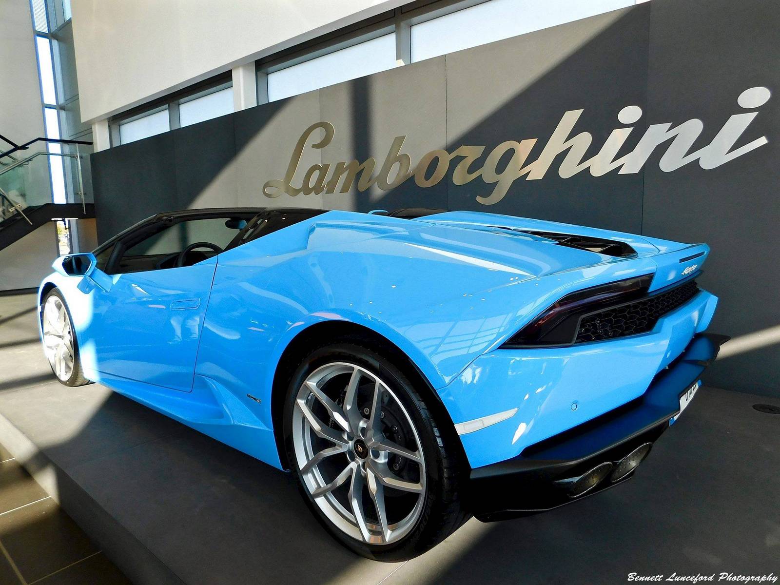 Blu Cepheus Lamborghini Huracan Spyder in Washington ...