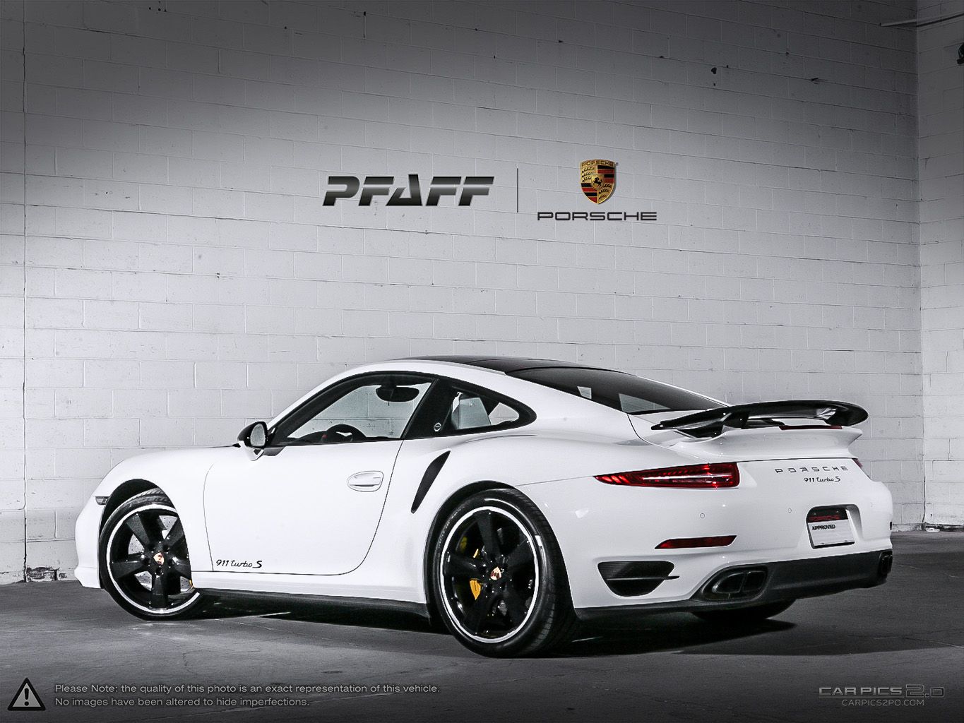 porsche 911 turbo s pfaff