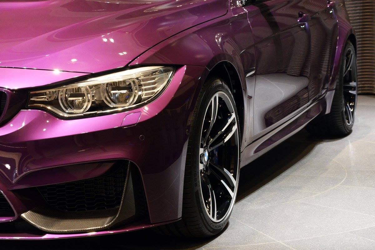 BMW m8 Twilight Purple