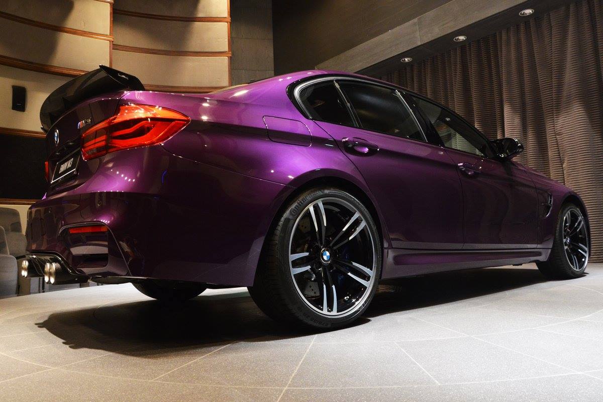 BMW m5 f90 Purple