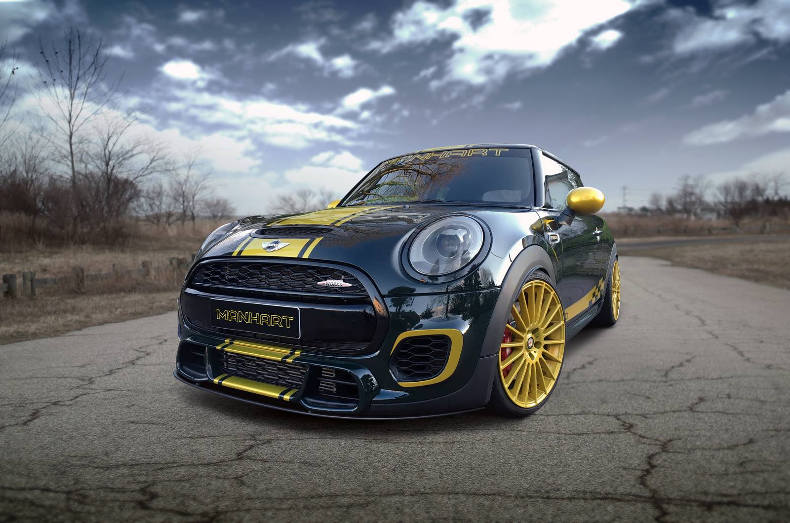 Official Mini Cooper Jcw F300 By Manhart Performance Gtspirit