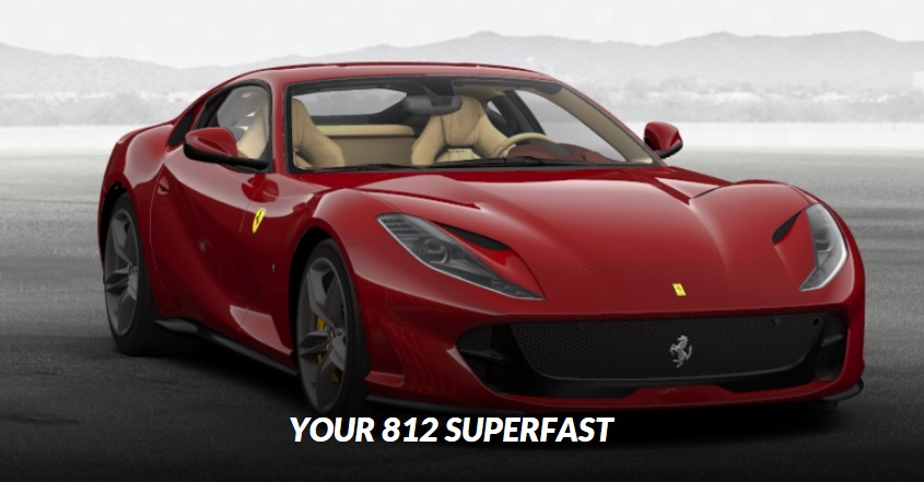 Ferrari 812 Superfast Online Configuration Launched - GTspirit