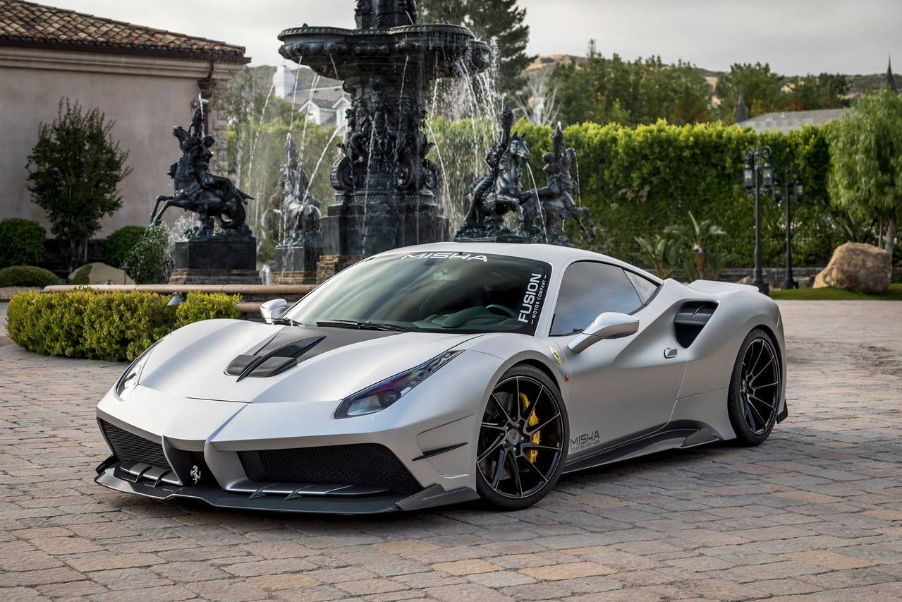 Ferrari 488 body kit Misha 1