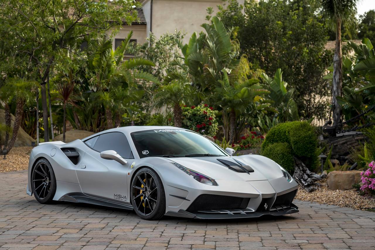 Ferrari 488 body kit Misha 10