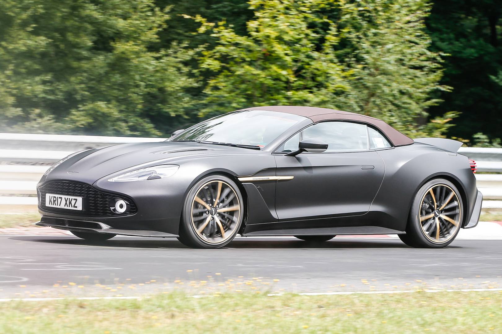 Zagato Aston Martin Vanquish Volante and Speedster Spied Together  GTspirit