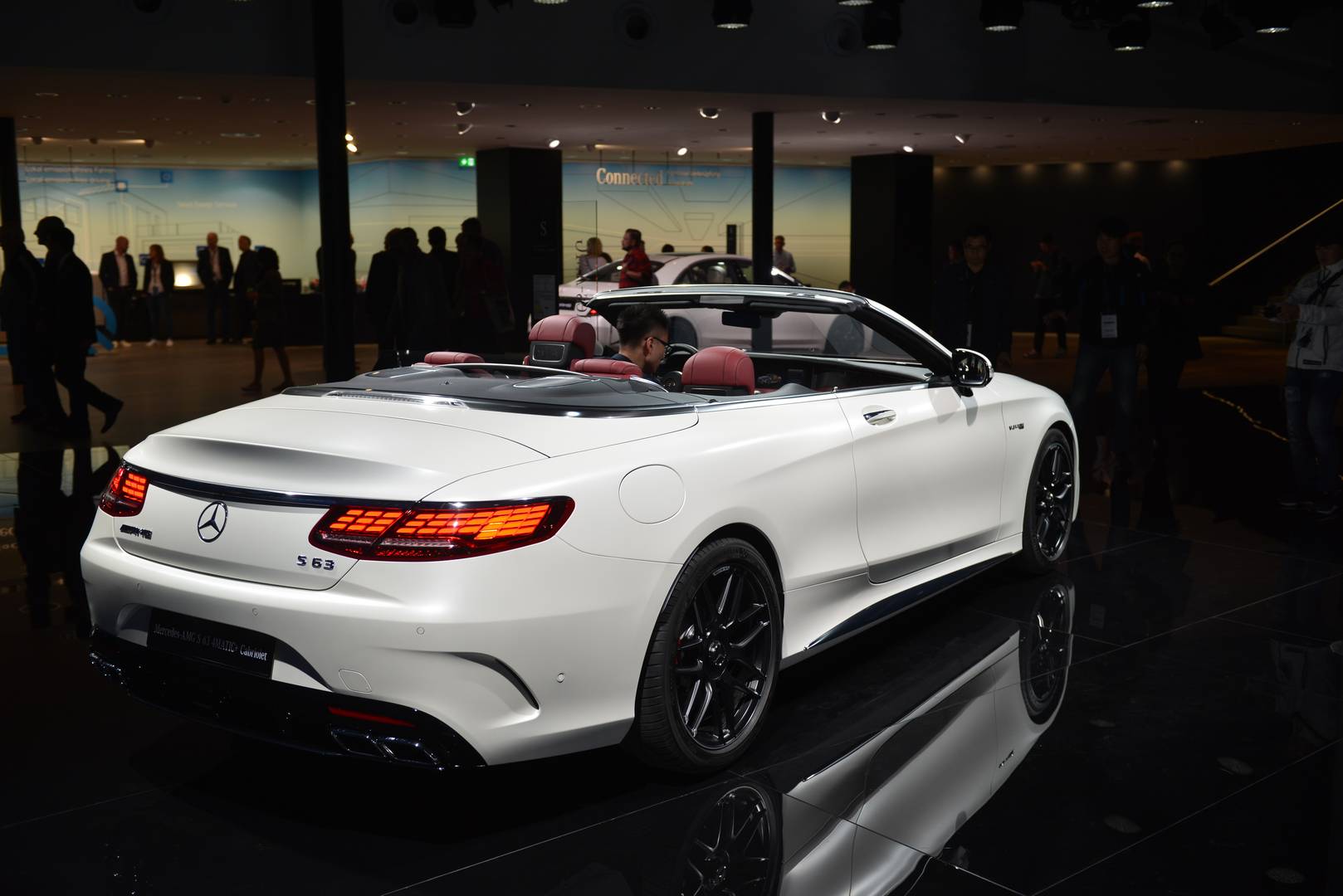 IAA Frankfurt 2017: Mercedes-AMG S63 Cabriolet Facelift ...