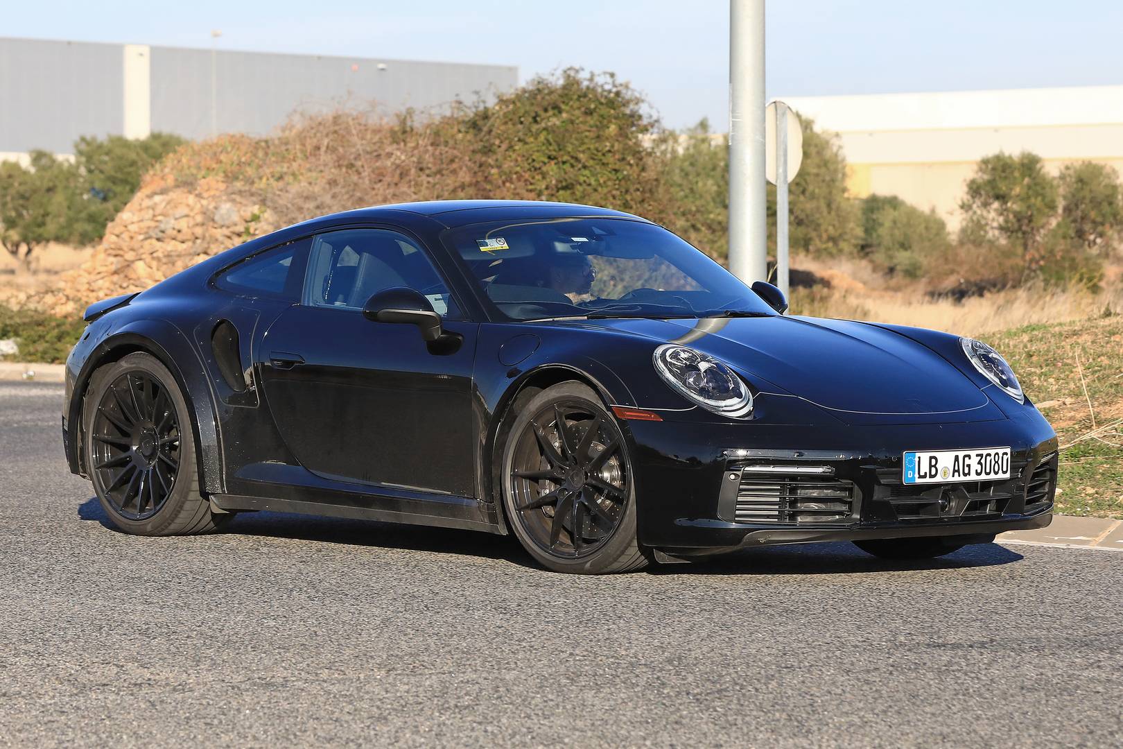 2019 Porsche 911 Turbo First Spy Shots GTspirit