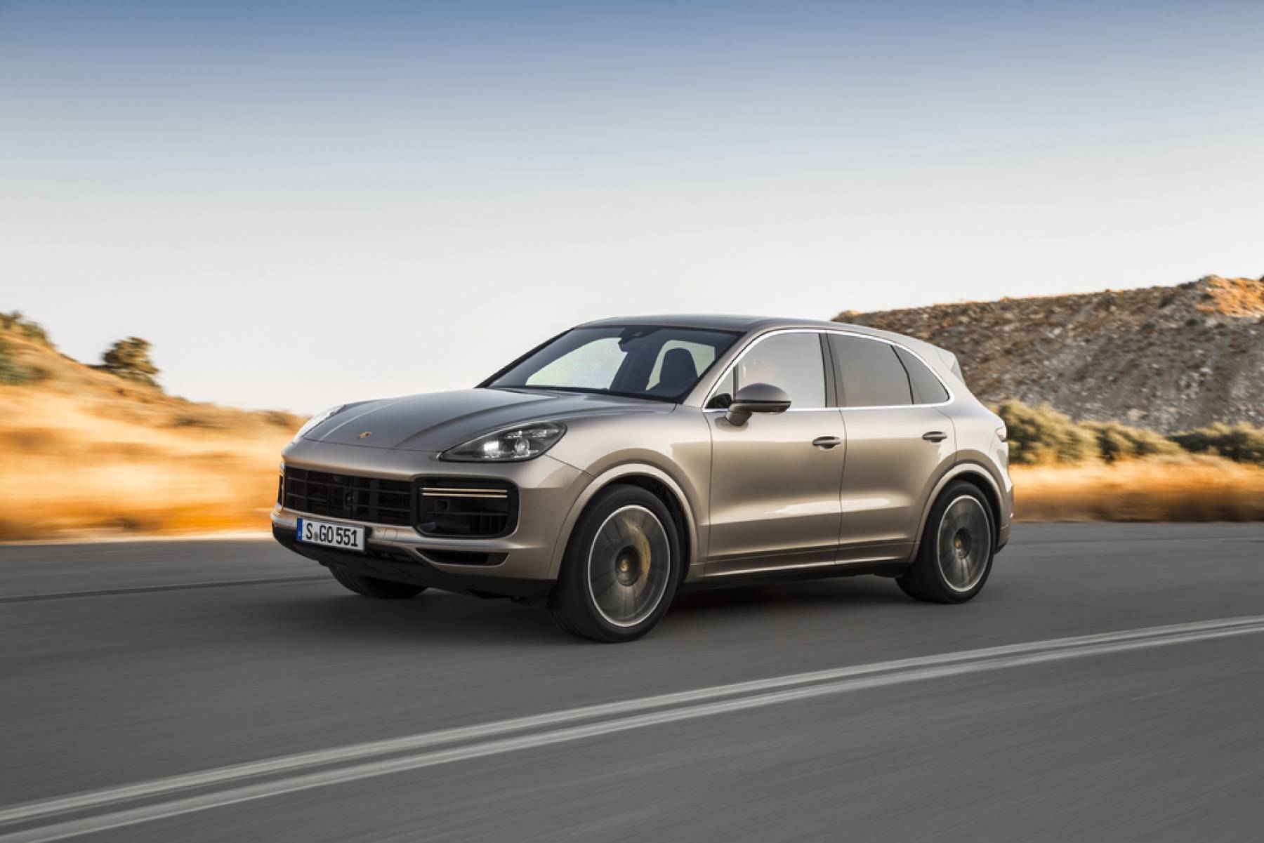 Porsche cayenne turbo 2018