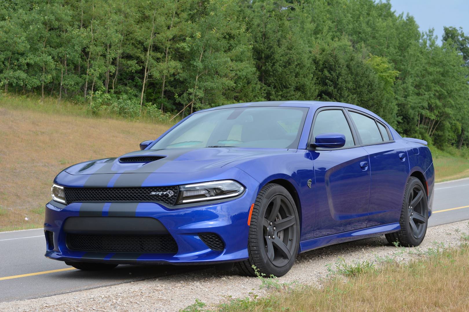 Blue Dodge Charger Gt