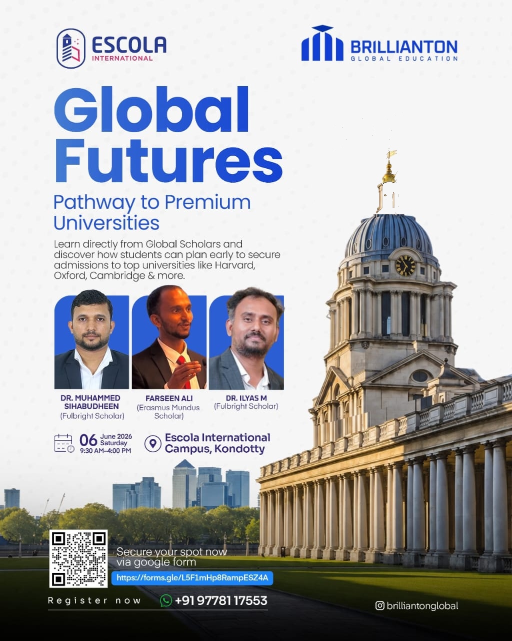 Dr. M Sihabudheen K — event poster