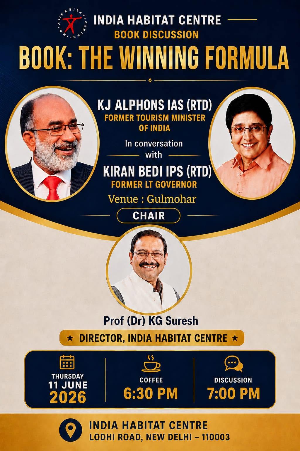  K.J. Alphons Kannanthanam IAS — event poster