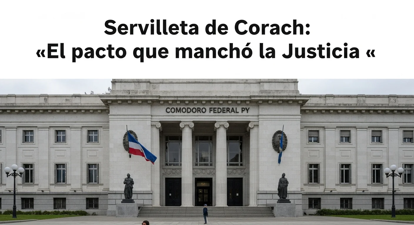 Fachada del edificio de los tribunales federales de Comodoro Py, epicentro de la actuación de los llamados 'jueces de la servilleta' y de las causas de corrupción más resonantes.