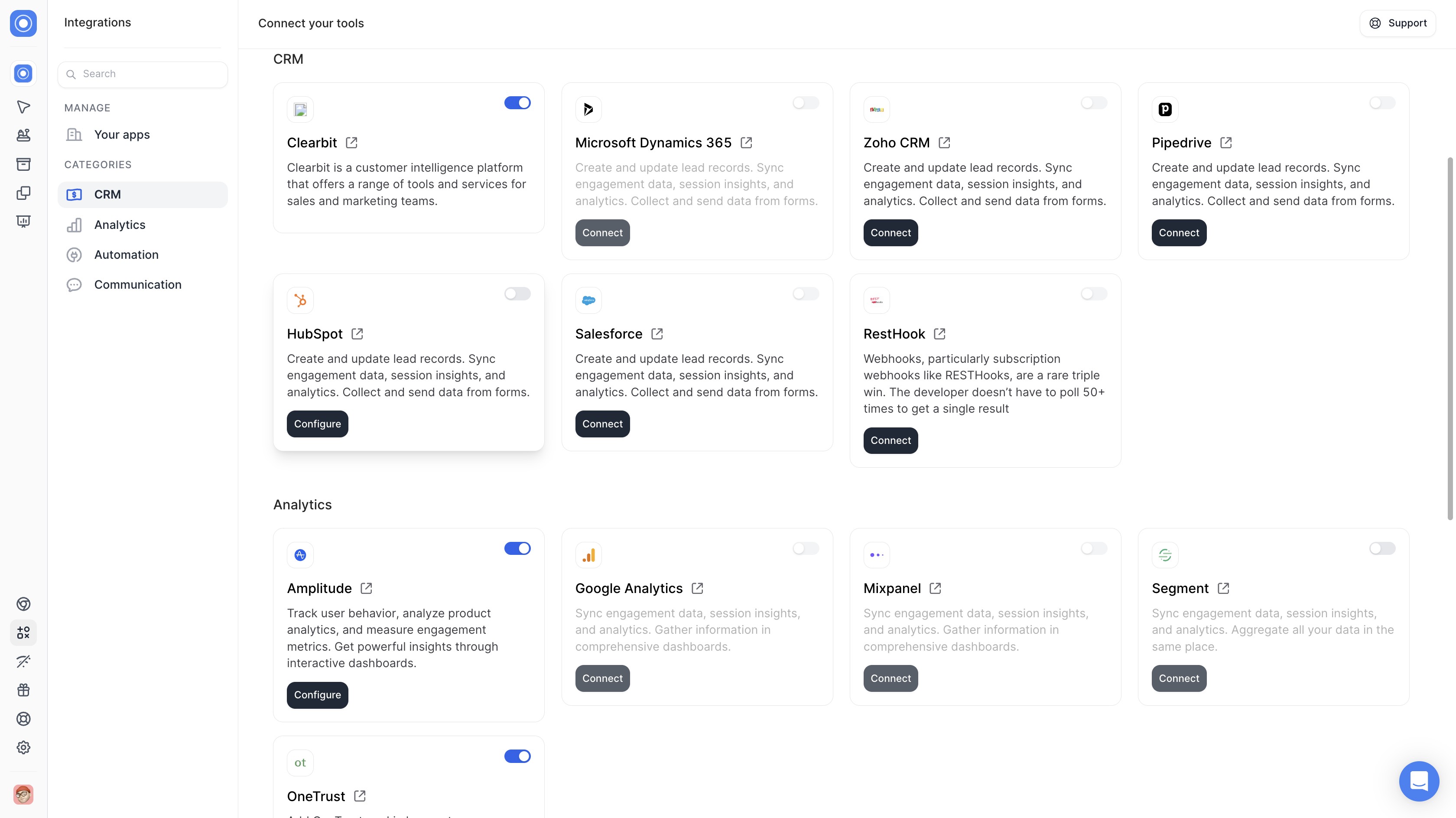 Guideflow Integrations - Guideflow