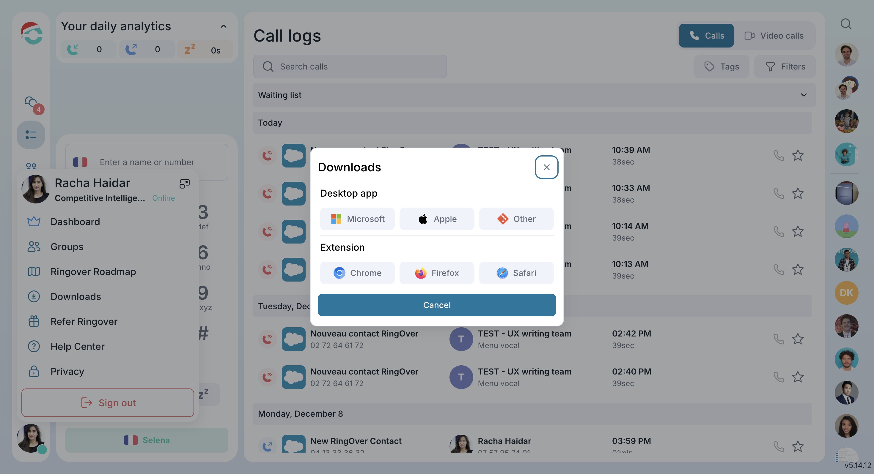 Dialer Extension EN - Guideflow