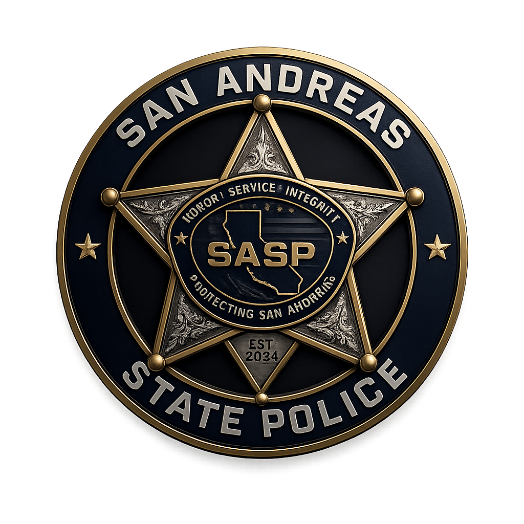 San Andreas State Police (SASP ) — Application