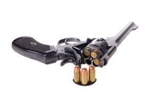 Antique British Webley Mark VI revolver