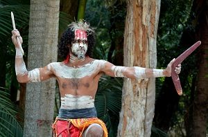 An Aboriginese man