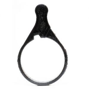 Cat tail throw lever