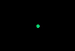 Green dot laser