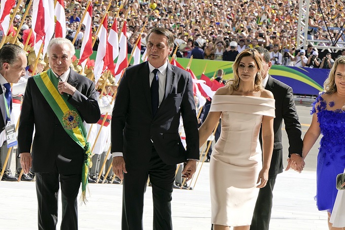 Brazil president inauguration