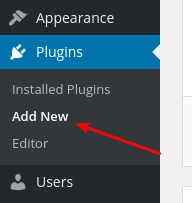 Wordpress Dashboard - Plugins - Add New
