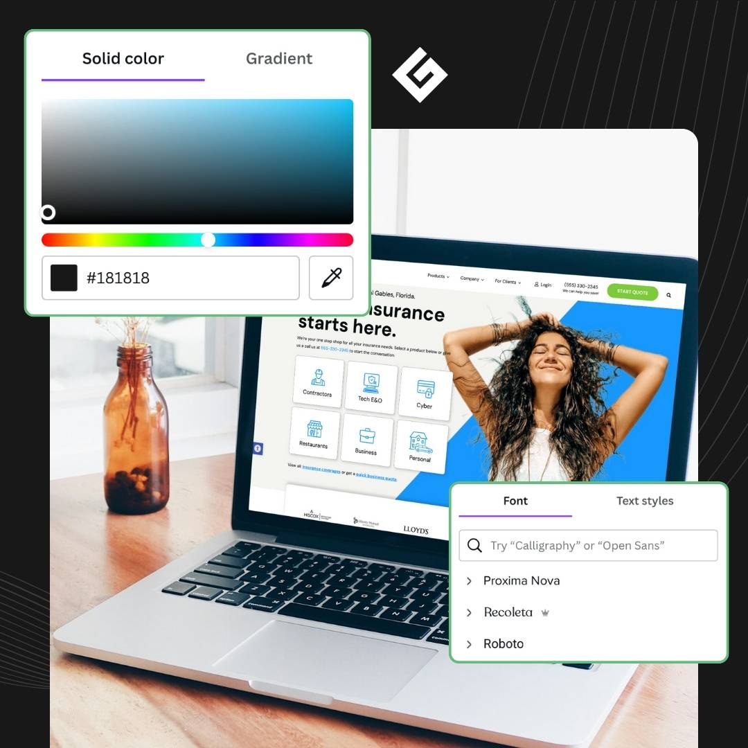 website-launch5 Easy to use website editor for insurance agency websites