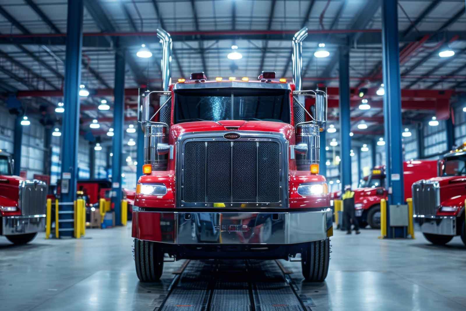 fleet-trucking-mechanics-garage Insurance for Owner Operator