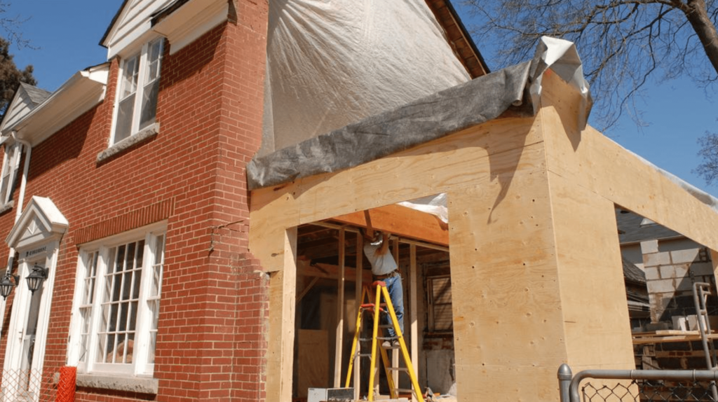 House Under Construction