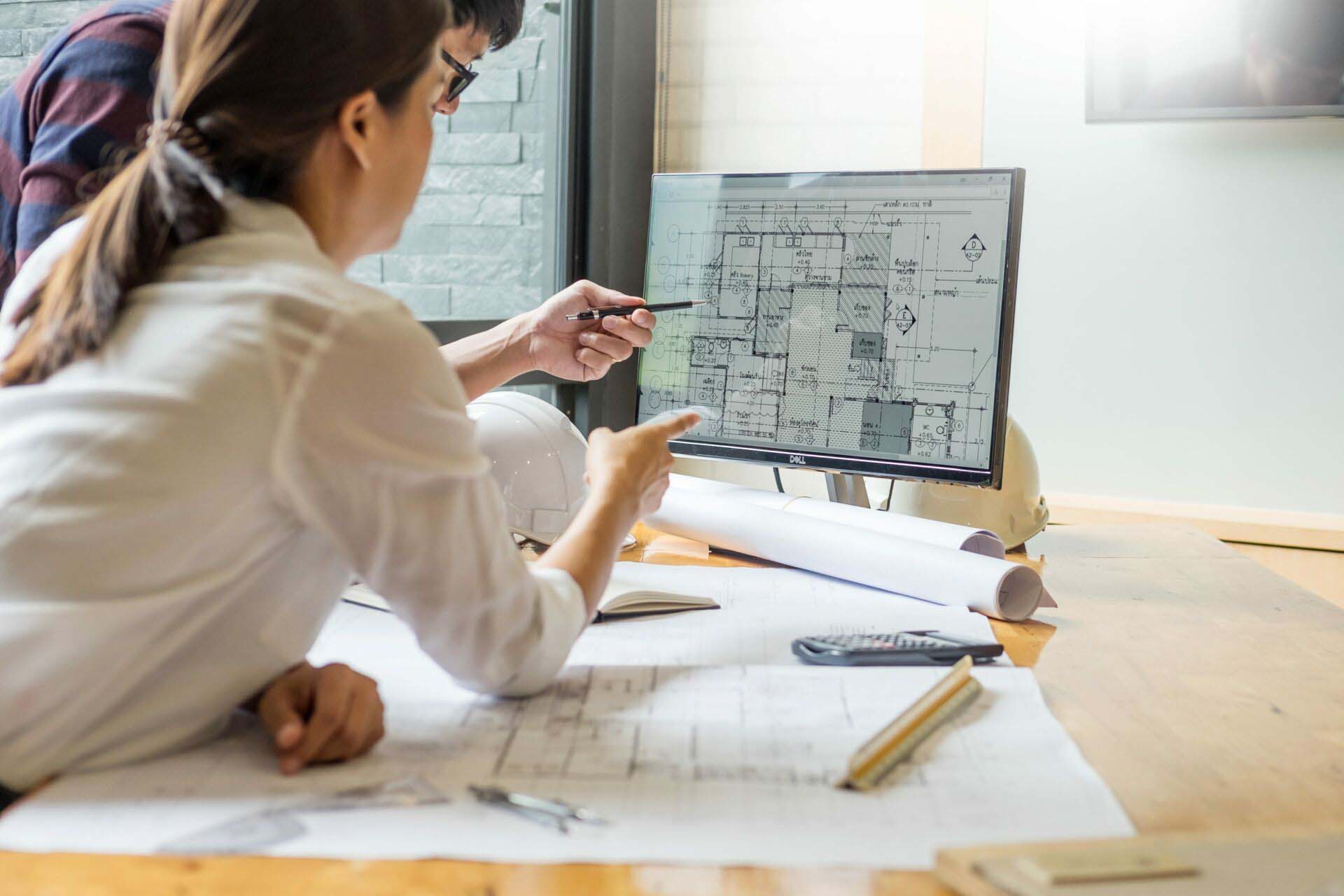 professional architect designer structural engineer team colleag Building Design