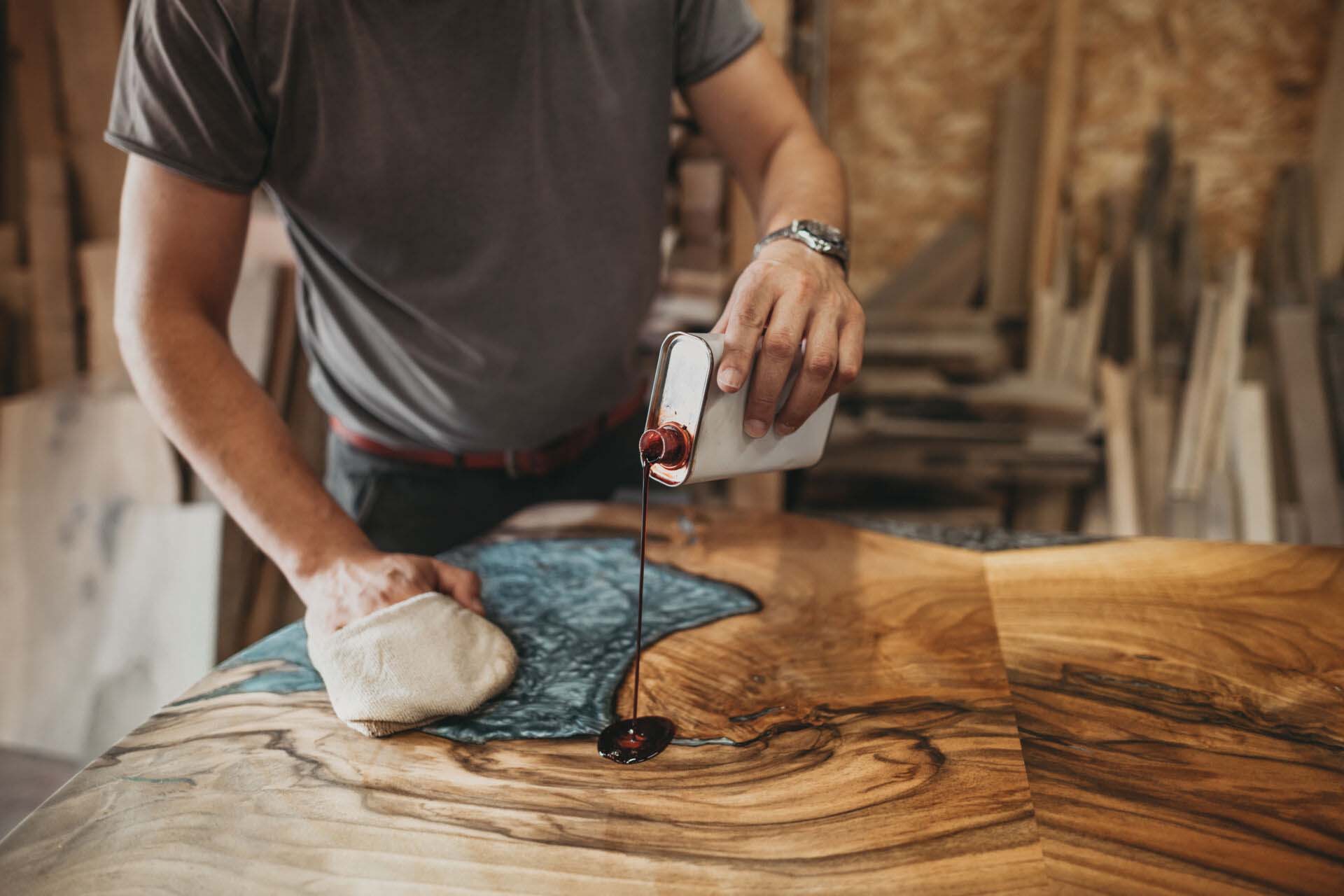 Artisan Carpenter Working in his Workshop Insurance for Wood Manufacturers