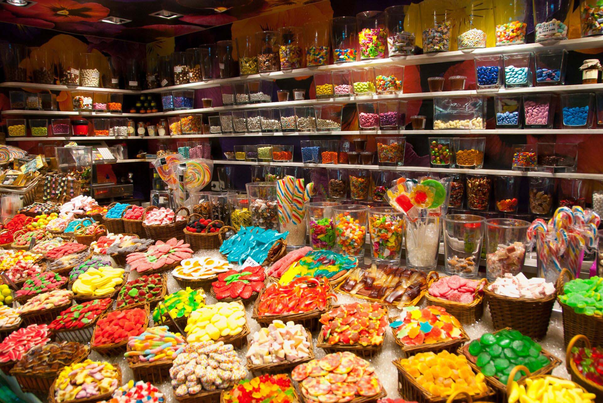In a candy shop Insurance for Candy Stores