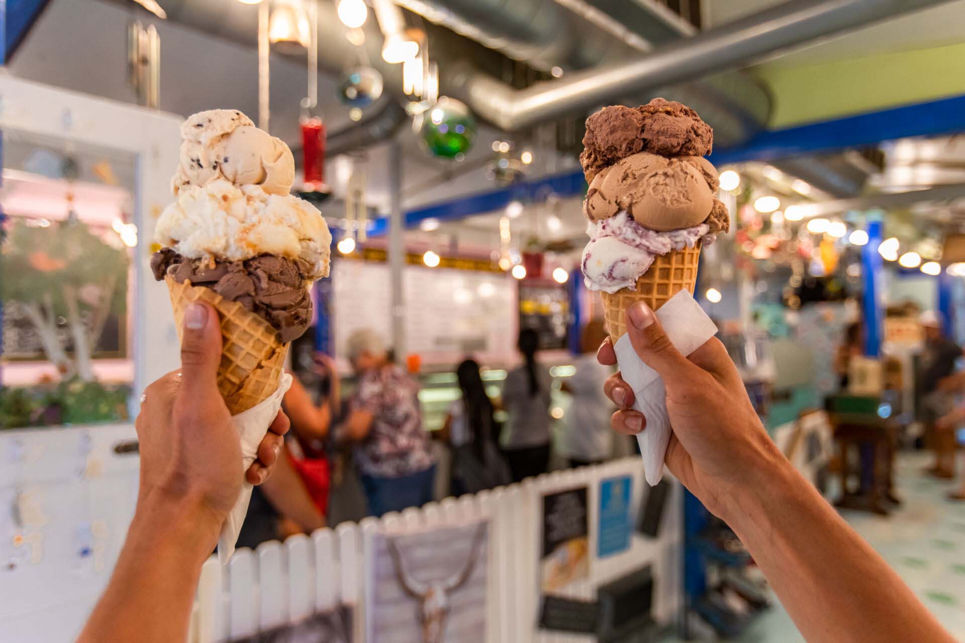 Ice cream at quaint candy store Insurance for Ice Cream Shops