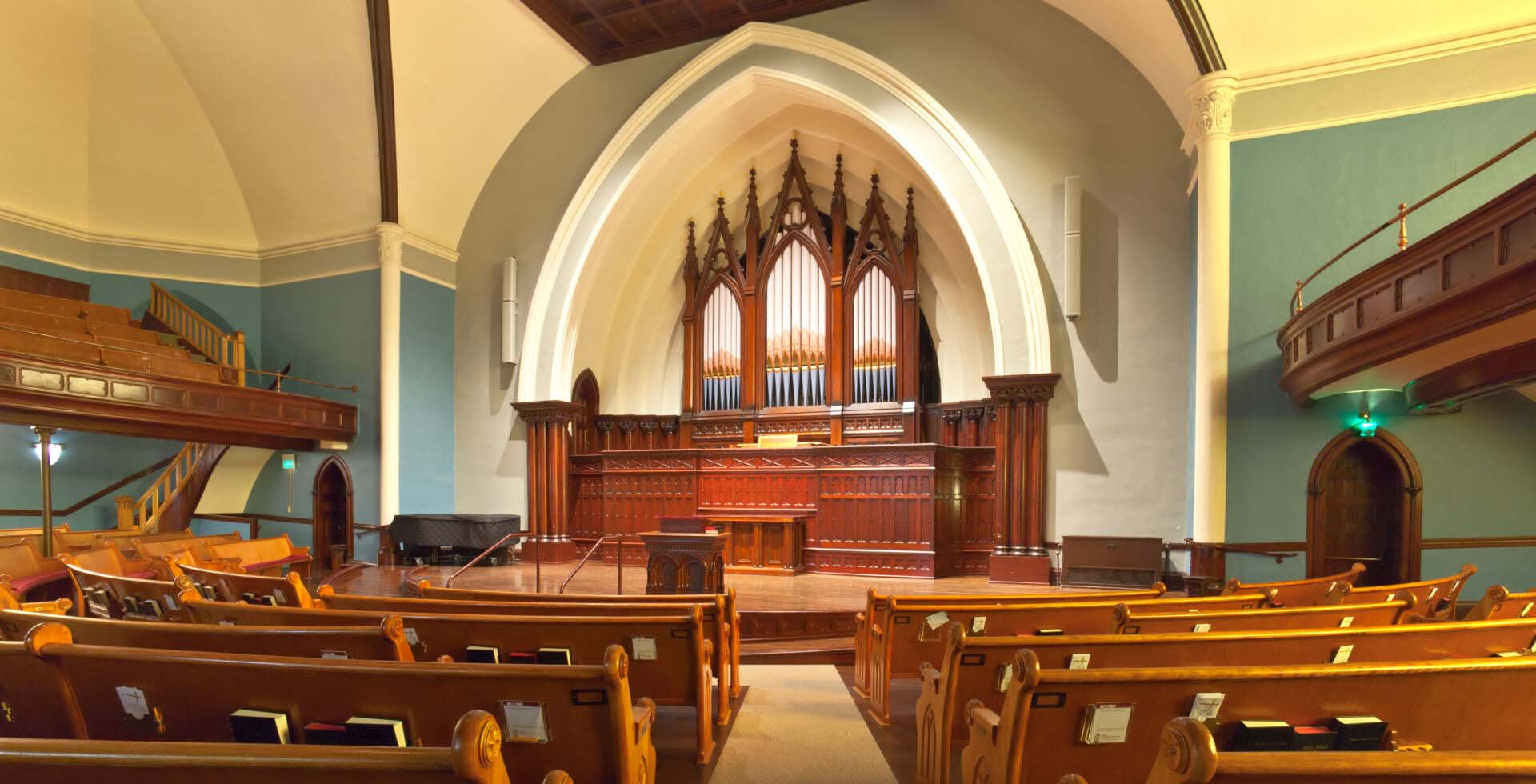 Church interior Dallas Texas. Insurance for Churches and Religious Organizations