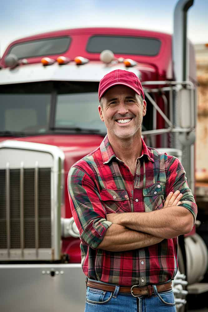 trucker-red-truck-portrait States
