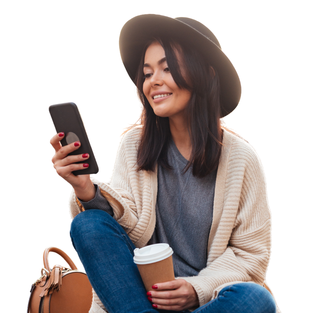 woman-with-phone2 Policy Service from Brandon Torres Insurance Agency