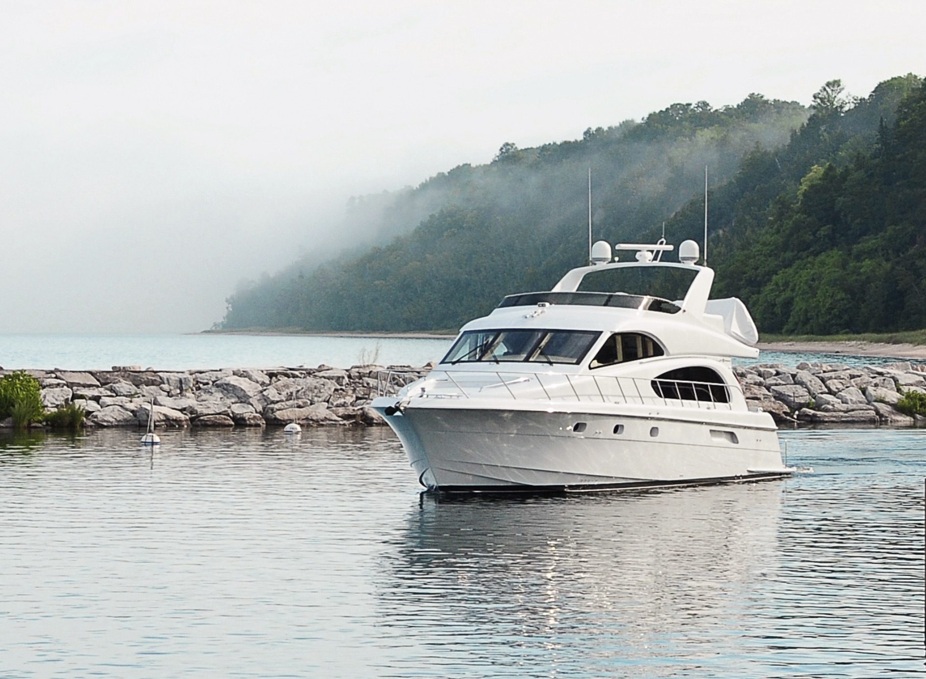 Blue Green White Life Insurance Instagram Post – 1 Yacht 2