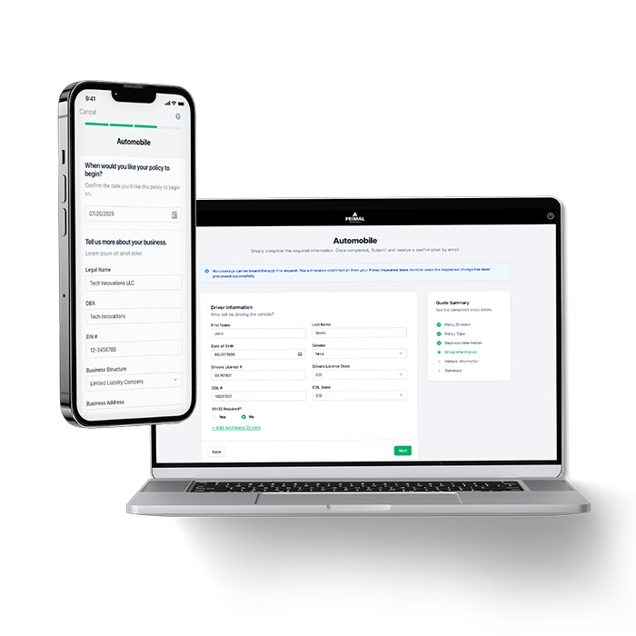Download our mobile app to manage your insurance policies anytime