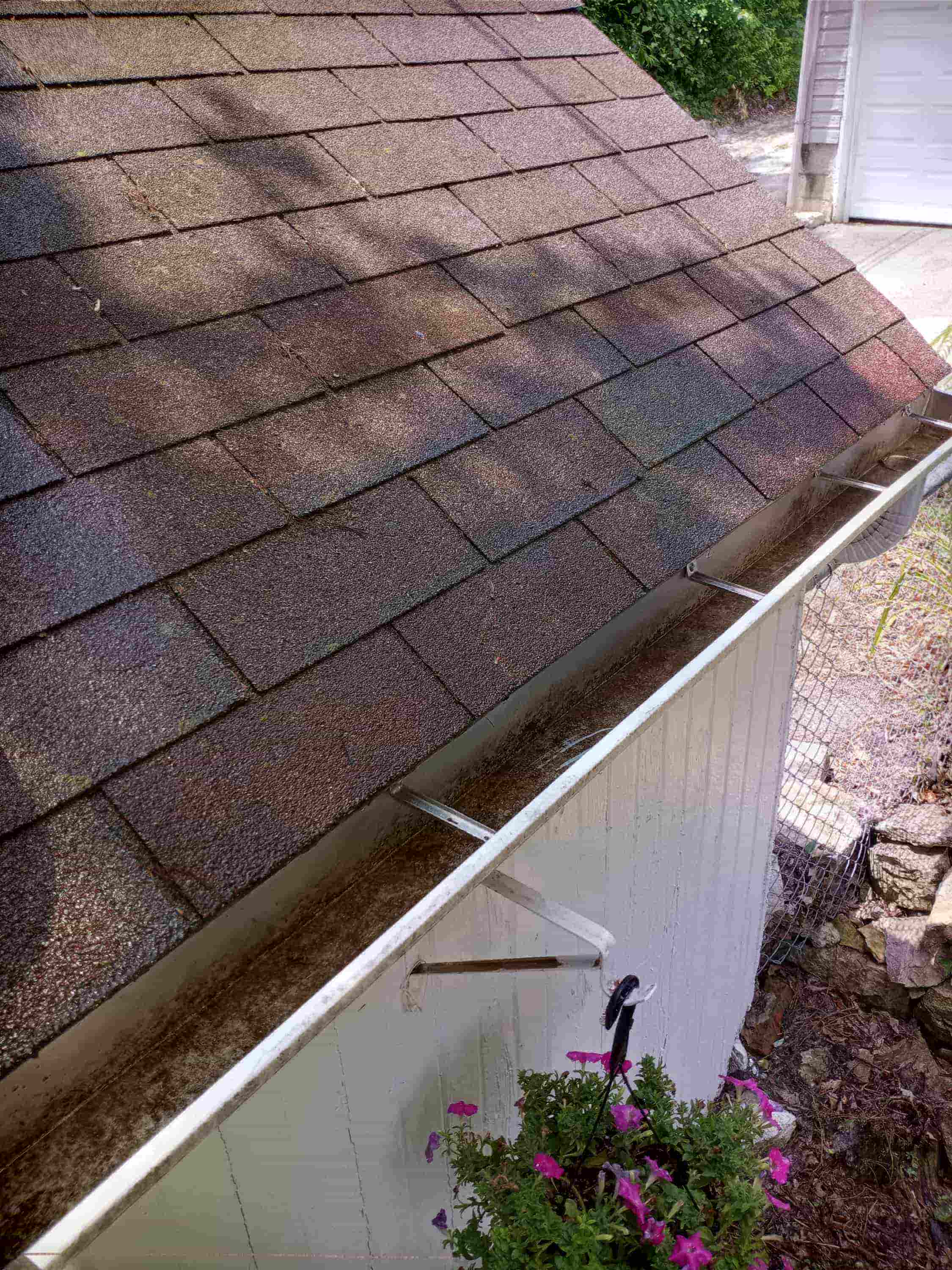 gutter cleaning and guard installation