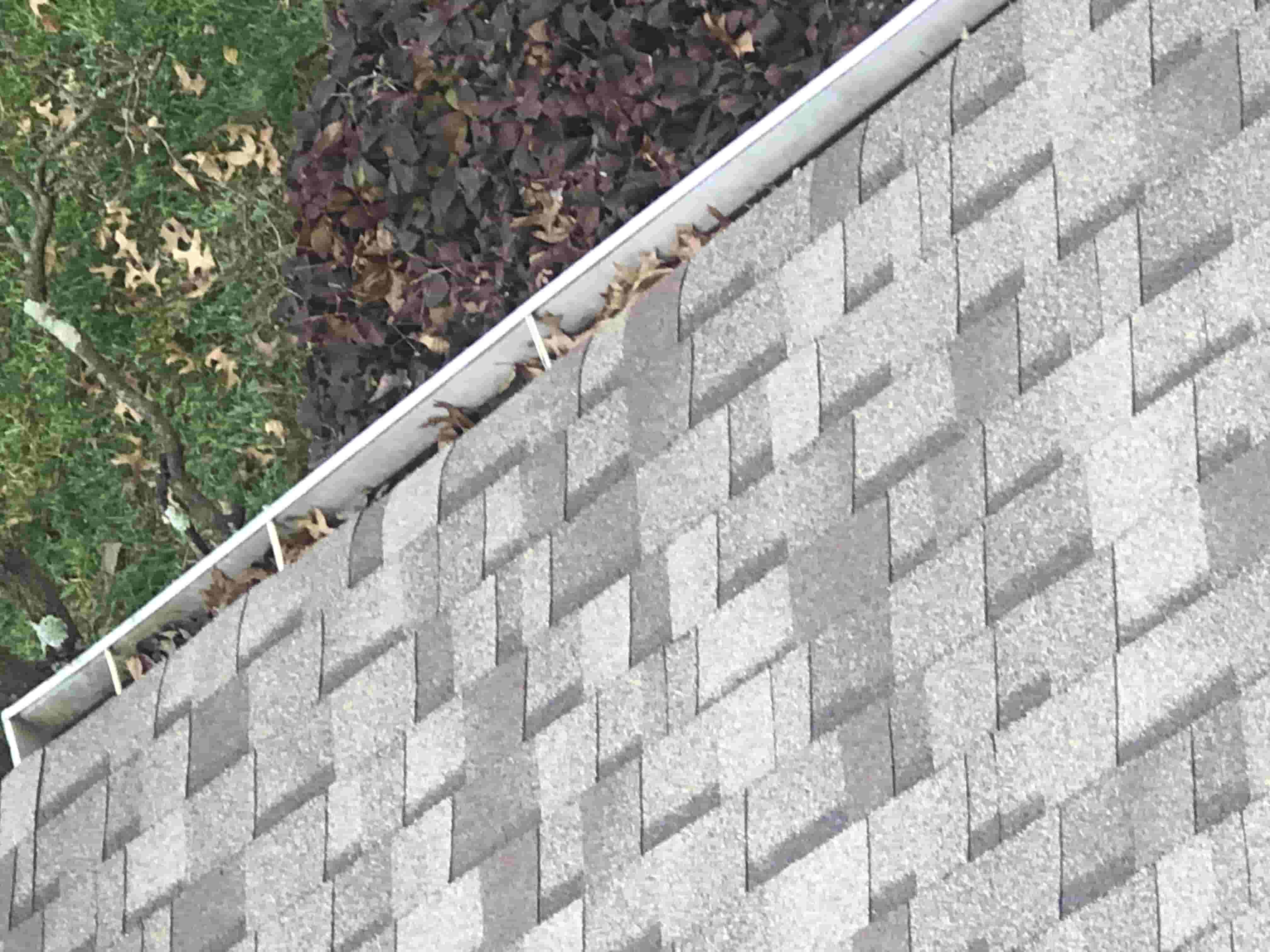 how to clean covered gutters